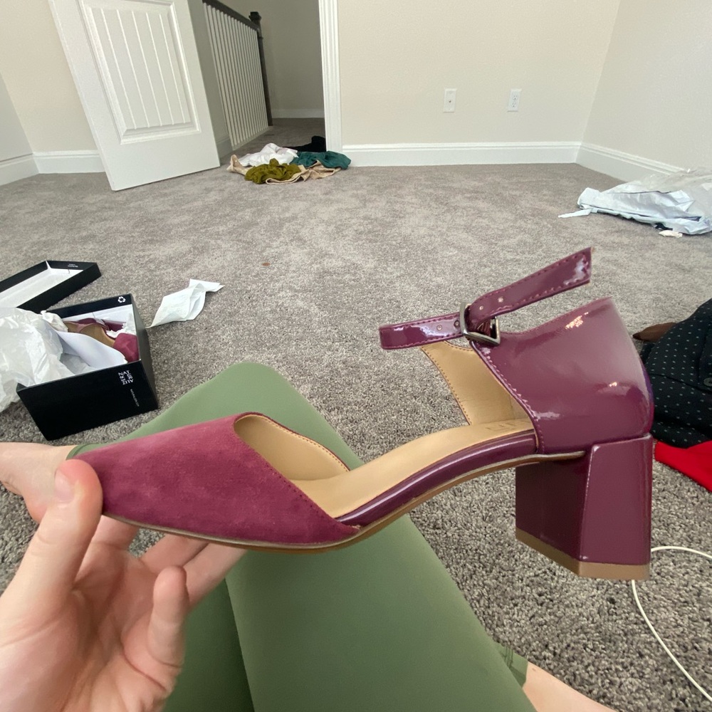 Naturalizer Purple heels high heels violet